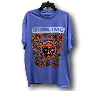 Aeropostale Purple and Orange Short Sleeve Tee